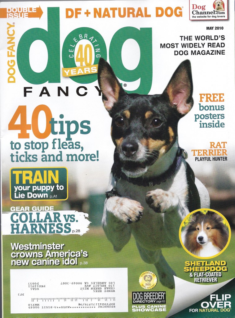 Dog Fancy May 2010 Issue with New Book